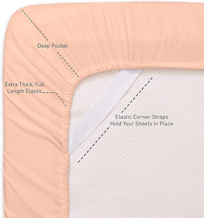 Split King Size Bed Sheets - Image 4