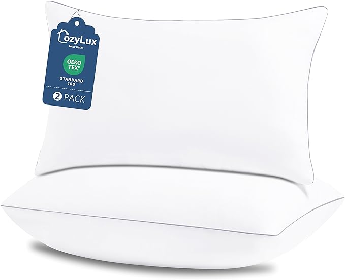 CozyLux Pillows King Size Set of 2, Hotel Quality Bed Pillows by CozyLux