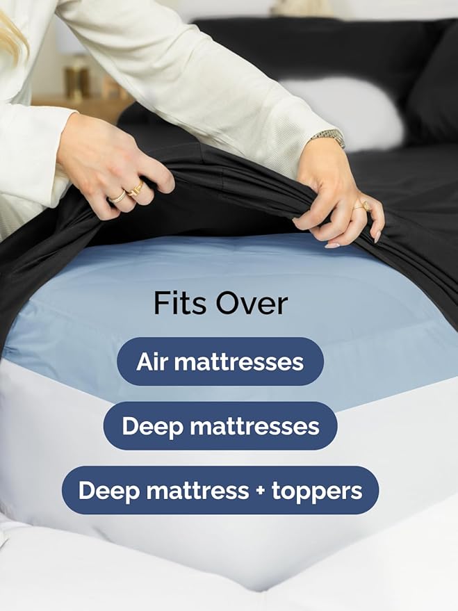 Extra Deep Twin Sheet Set - Image 6
