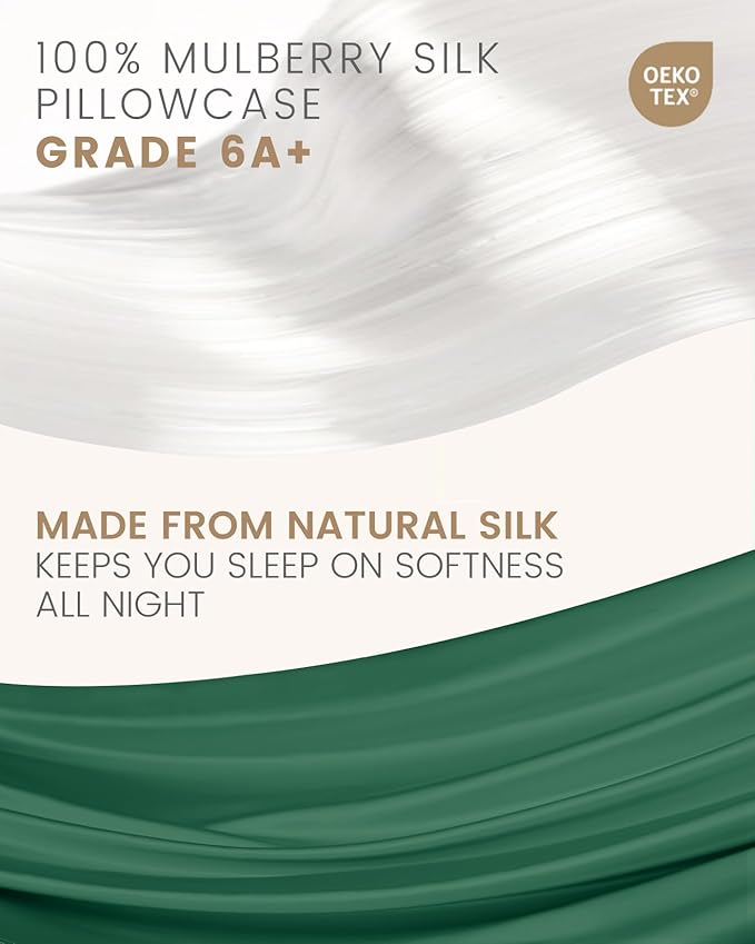 THXSILK 100% Mulberry Silk Pillowcase - Image 2