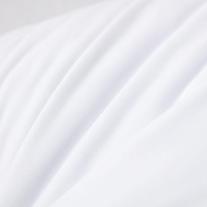 Feather Proof Pillow Protectors 24x24 Pack of 2 Waterproof Soft Bamboo Viscose - Image 6