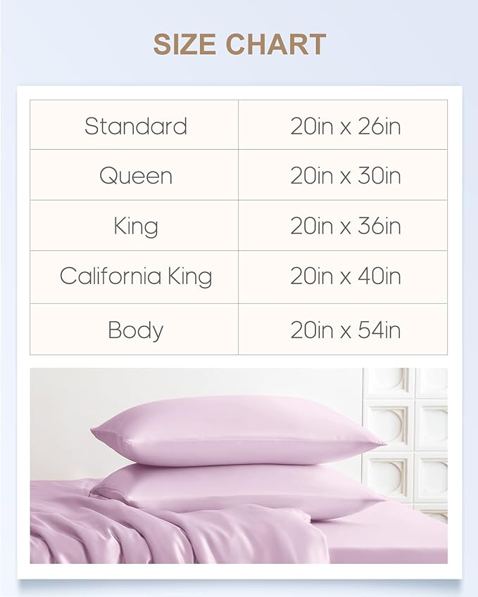THXSILK Set of 2 Silk Pillowcase - Image 9