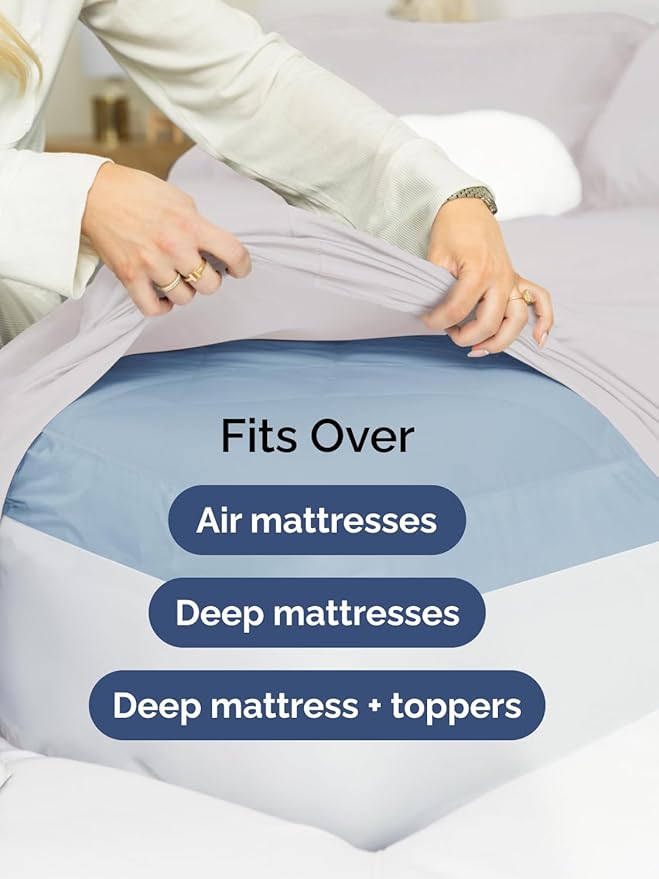 Extra Deep Cal King Fitted Sheet - Image 6