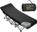 CYMULA Camping Cot Mattress 2in Memory Foam Sleeping Pad, Soft Warm Non-Slip by CYMULA