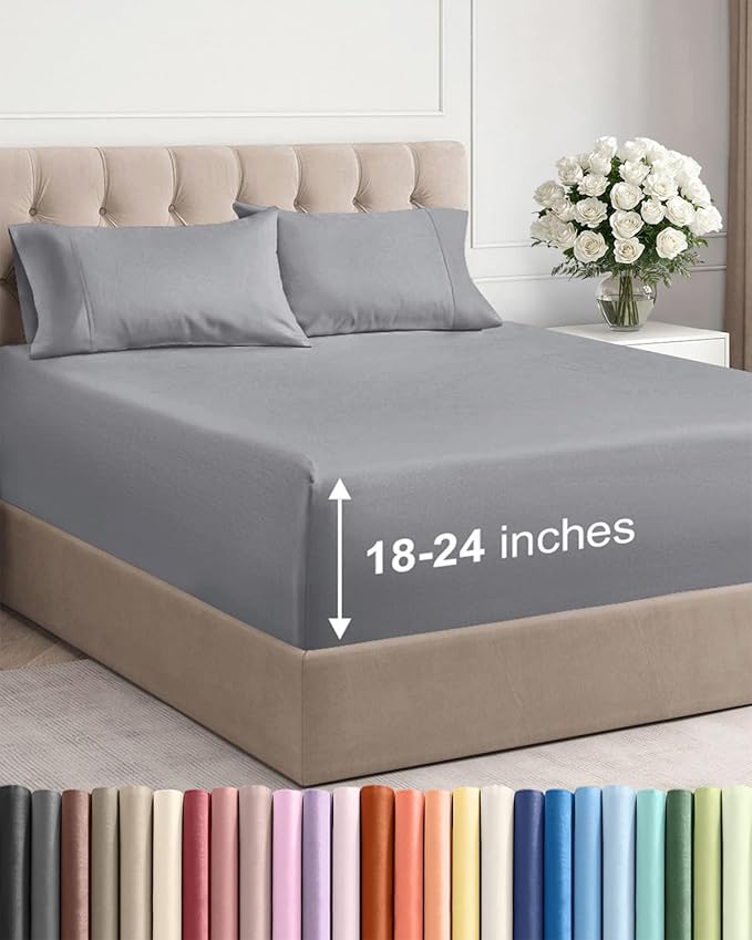 Extra Deep King Sheet Set by CGKUnlimited