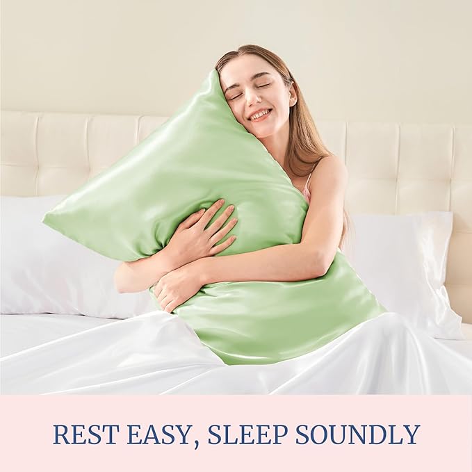 BEDELITE Satin Pillowcase for Hair and Skin, Super Soft and Cooling Similar to - Image 5