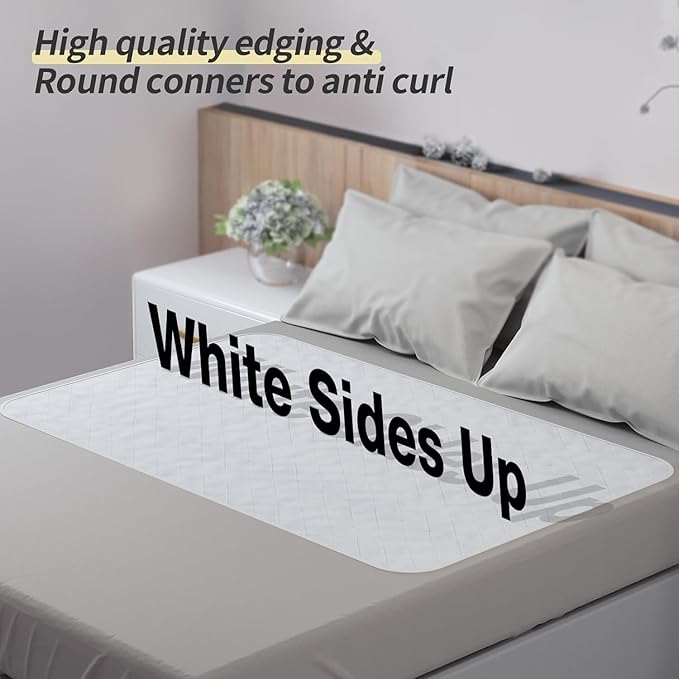 CoolShields Waterproof Bed Pads Incontinence Washable Reusable Bedwetting - Image 8