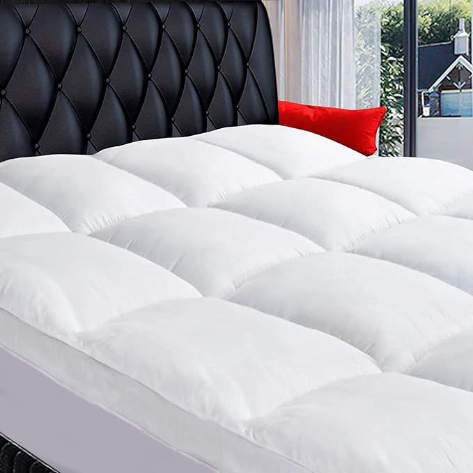 COONP Queen Mattress Topper, Extra Thick Pillowtop, Cooling and Plush Mattress by COONP