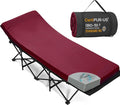 CYMULA Camping Cot Mattress 2in Memory Foam Sleeping Pad, Soft Warm Non-Slip by CYMULA