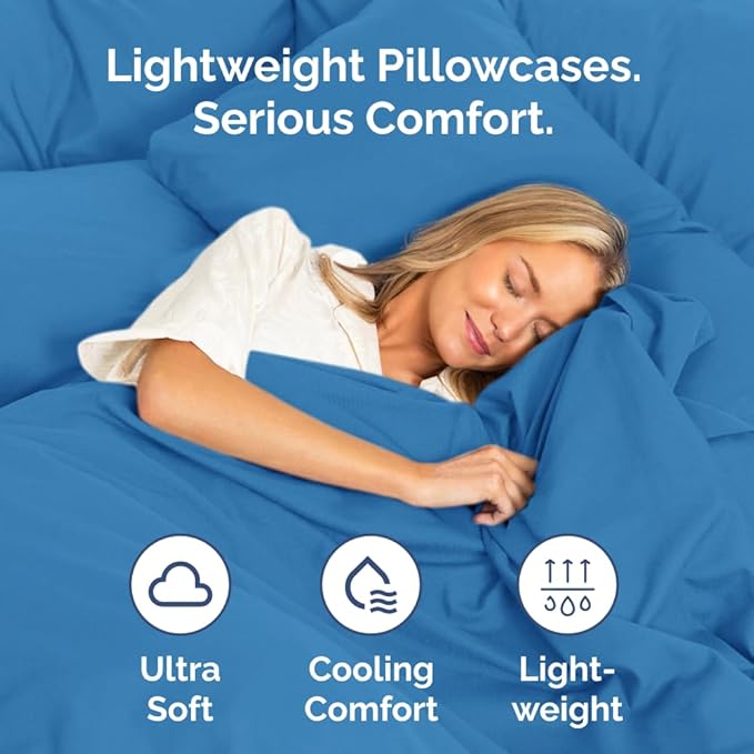 Body Pillowcases Set of 2-20x54 Long Body Pillow Case - Image 3