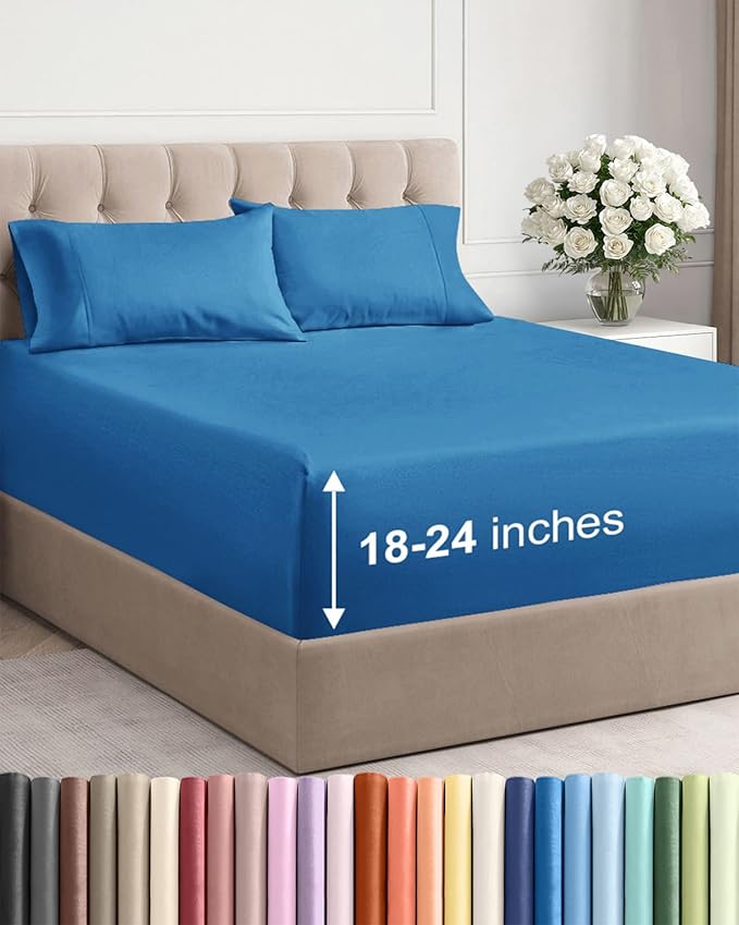 Extra Deep Cal King Sheet Set by CGKUnlimited