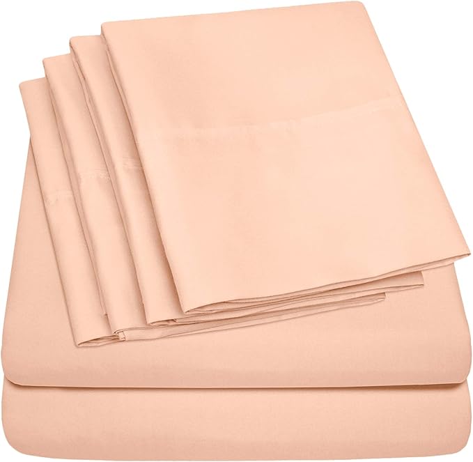 Sweet Home Collection 6 Piece Bed Sheet Set by SweetHomeCollection