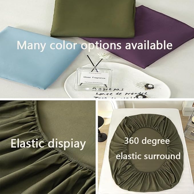 Bedding TwinXL Size Fitted Sheet Only - Image 4