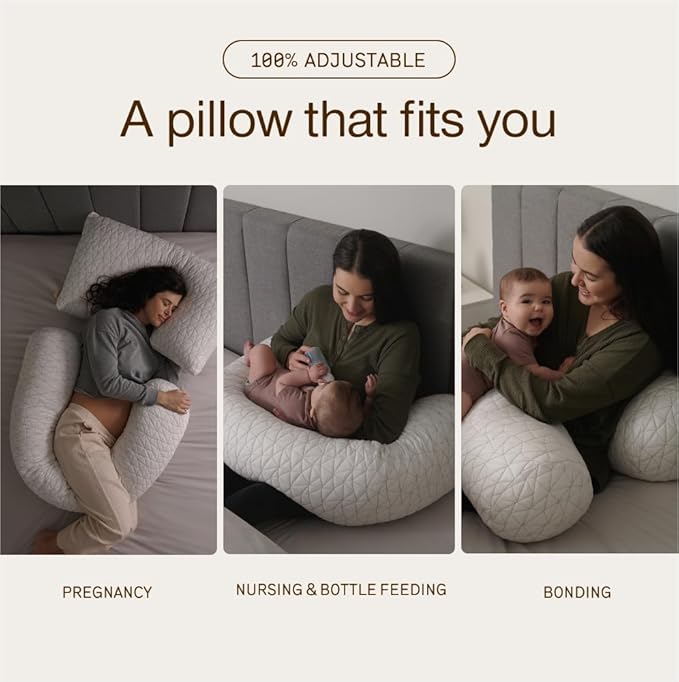 Coop Home Goods Original Adjustable Maternity Pillow, - Image 5