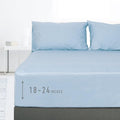 Sunflower California King Fitted Sheet, 1-Piece Extra Deep Pocket Fitted Bottom by SunflowerHometexUS