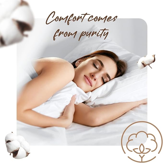 Good Sleep Bedding Queen Size Flat Sheet Only - Image 4