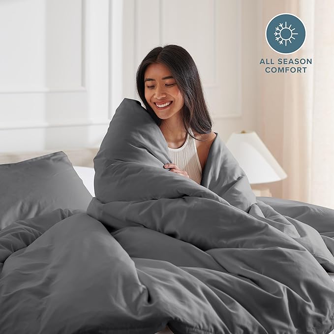 Bare Home Bedding Duvet Cover King Size - Image 3