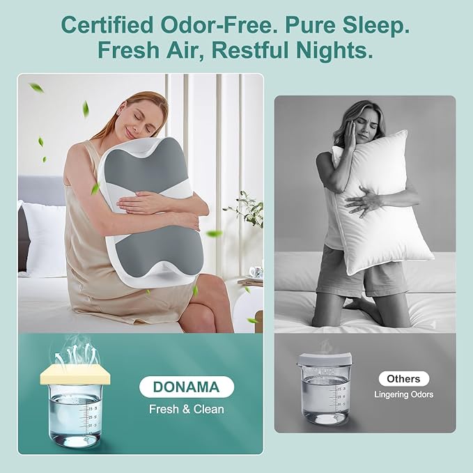 DONAMA Cervical Neck Pillow- Ergonomic Pillows - Image 7