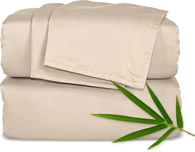 Pure Bamboo Split King Sheets, Genuine 100% Organic Viscose Derived from Bamboo by PureBamboo