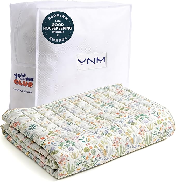 YnM King Size Cooling Nylon/PE Weighted Blanket by YNM