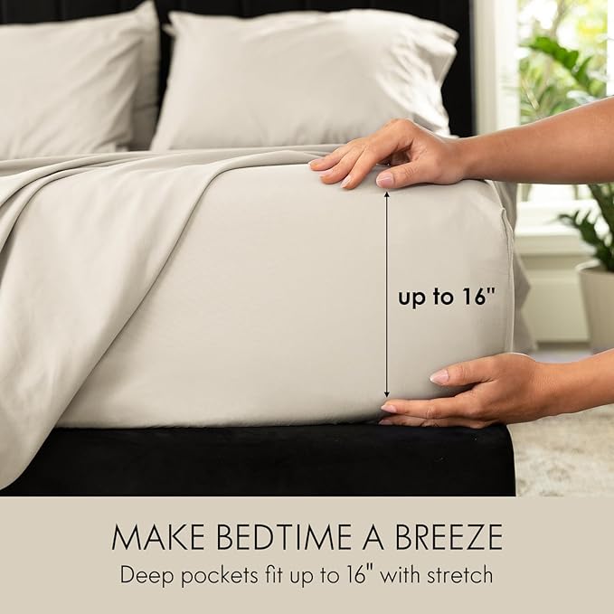 ClevaHome Queen Size Sheet Set - Image 2