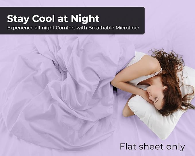 Royale Linens Twin Flat Sheet - Image 3
