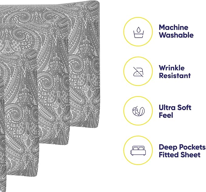 Cal King Size Bed Sheets - Image 3