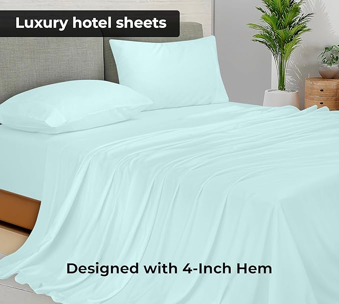 Royale Linens Full Flat Sheet - Image 2