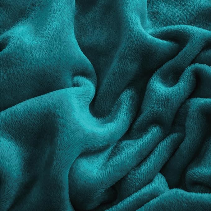 BEDELITE Flannel Sheets Queen Size Teal - Image 5