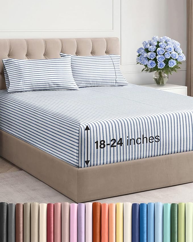 Extra Deep Queen Sheet Set by CGKUnlimited