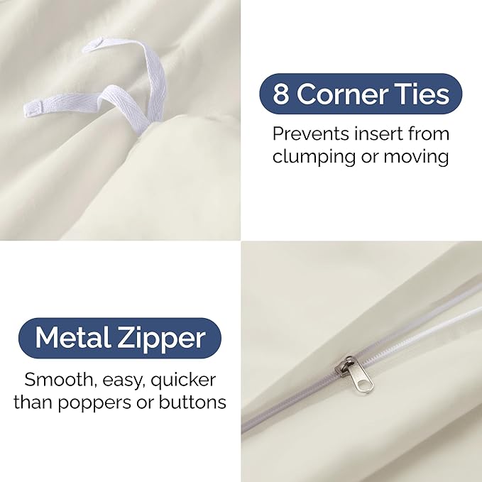 Duvet Cover Queen Size Set - Image 4