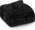 Super Fuzzy Soft Sherpa Fleece Weighted Blanket, 12 lbs Dual Sided Fluffy Heavy by EazfyPro