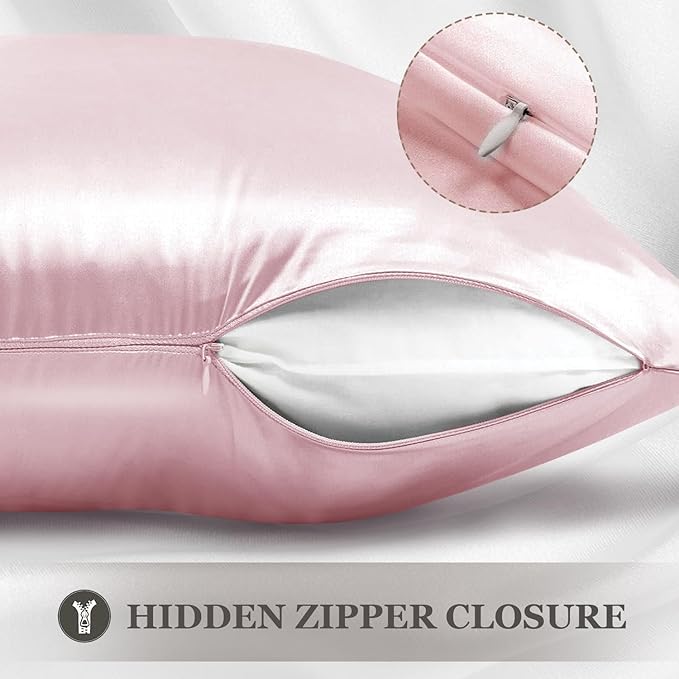 Adubor Silk Pillowcase 2 Pack for Hair and Skin - Image 4
