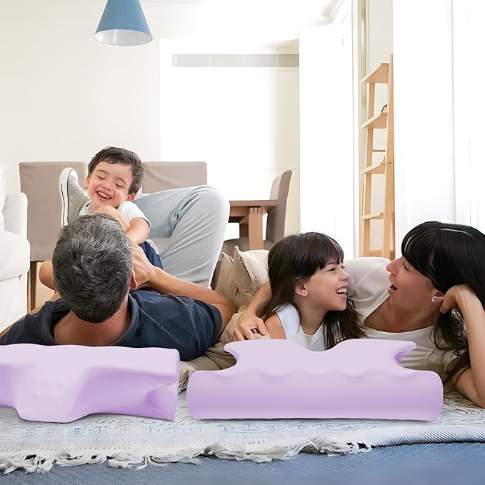 Cervical Pillow for Neck Pain Relief, Cooling Contour Memory Foam Pillows - Image 6