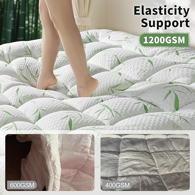 3 Inch Mattress Topper California King Size - Image 2
