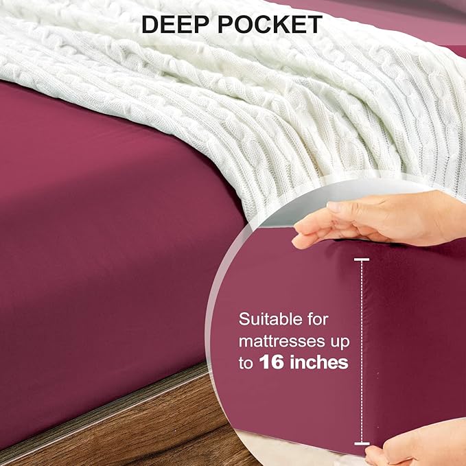 FreshCulture King Fitted Sheet 2 Pack - Image 4