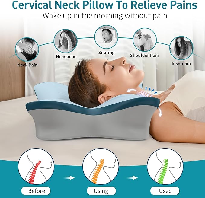 Cervical Pillow for Neck Pain Relief - Image 3