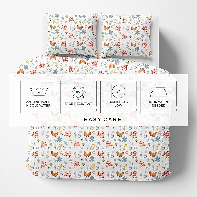 Kotton Culture 1 Pc Queen Size Duvet Cover Only -100% Egyptian Cotton 600 - Image 6