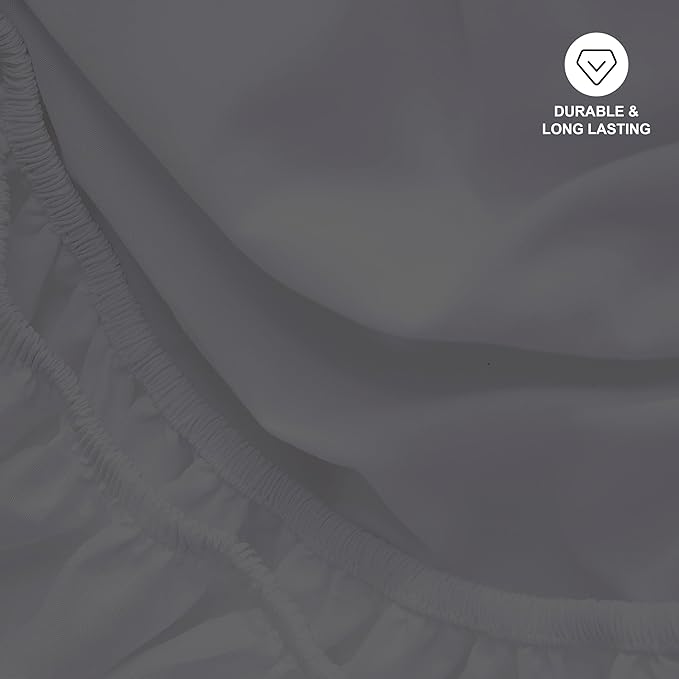 Hotella 100% Microfiber Ultra Soft 54"x75" Full Size Fitted Sheet Only - Image 6