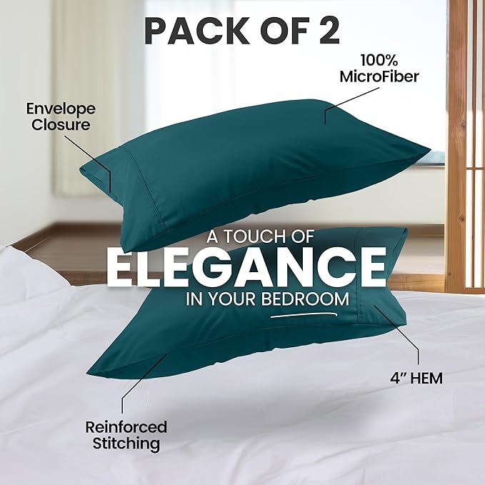 Utopia Bedding Pillow Cases King Size 2-Pack – Soft Brushed Microfiber – - Image 5
