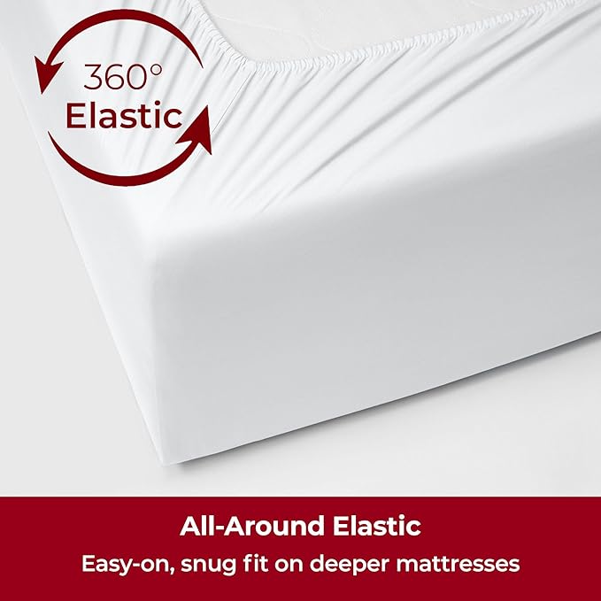 Mellanni Extra Deep King Sheets - Image 5