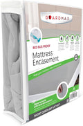 Guardmax Jersey Knitted Short Queen Zippered Mattress Encasement by Guardmax
