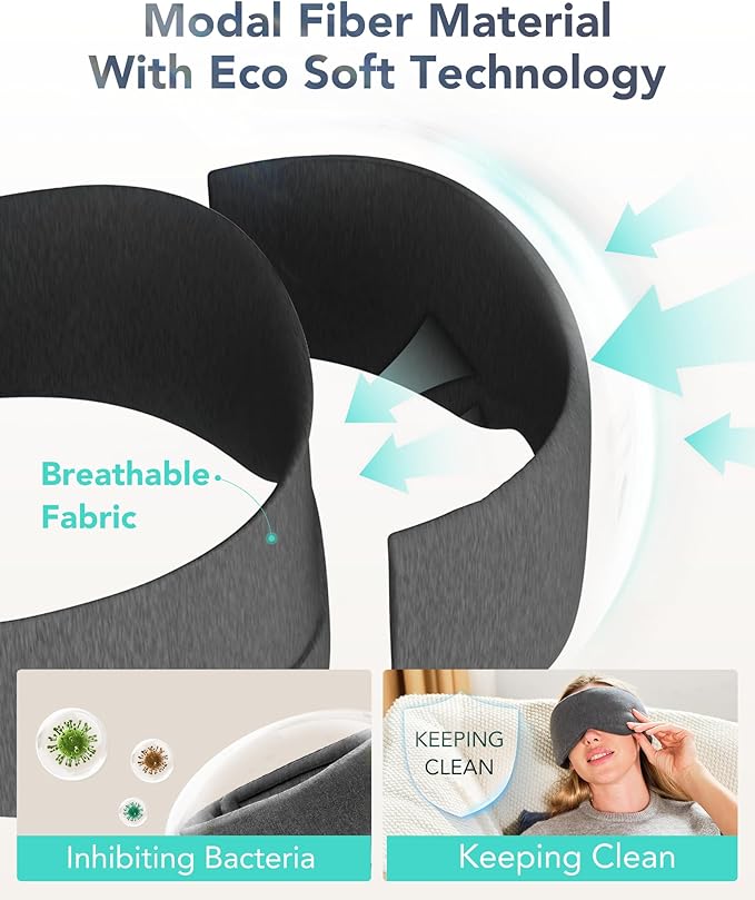 SKG Restore Sleep Mask-100% Sleep Mask Blackout - Image 6