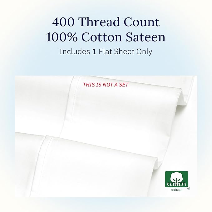 California Design Den King Flat Sheet Only - Image 5