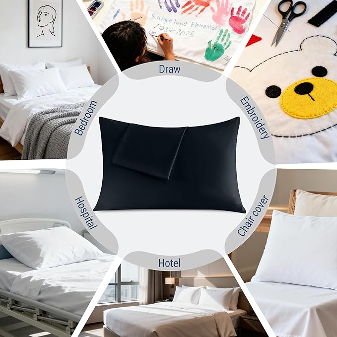 Pillowcases King 4 Pack, 20x36 Pillow Cases - Image 6