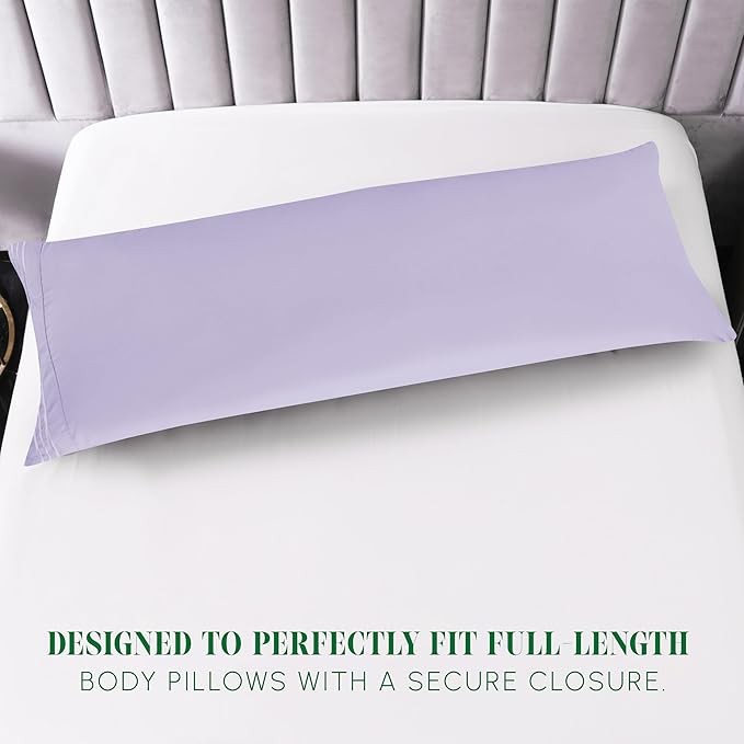 Elegant Comfort Luxury Ultra-Soft 1-Piece Body Pillowcase - Image 3