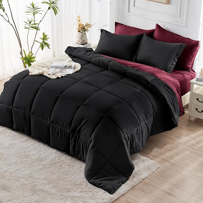 JOLLYVOGUE Twin XL Comforter Set, Ultra-Soft Bed in a Bag Twin XL Size 5 Pieces - Image 8