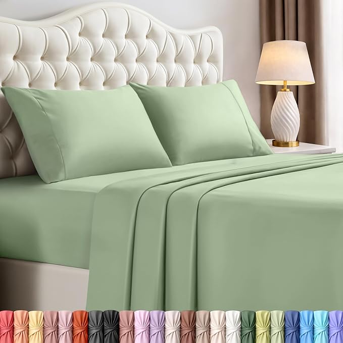 Utopia Bedding Full Sheet Set – 4 Piece Bed Sheets by UTOPIABEDDING