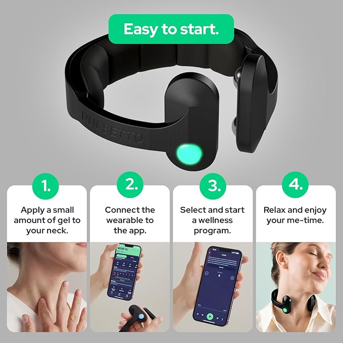 Pulsetto FIT Wellness Wearable – Relaxation, Sleep & Daily Wellness Support - Image 8