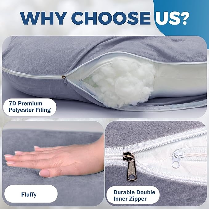 PILLANI Pregnancy Pillows for Sleeping - Image 7